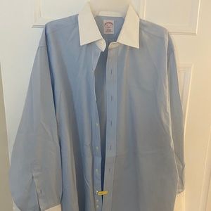 Mens 16 1/2 - 33 Brooks Brother French Cuff Shirt